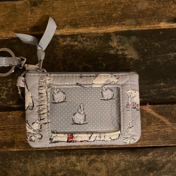 || cute winter polar bear vera bradley lanyard || - Picture 2 of 4